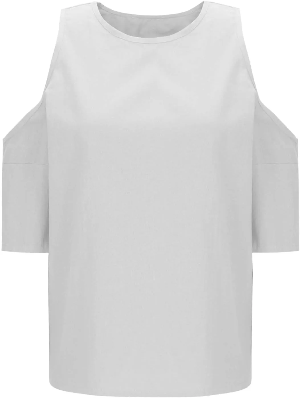 Women's Summer Cotton Linen T-Shirt Off Shoulder Loose Fit Blouse Top Solid Color Short Sleeve Comfy Trendy Blouse