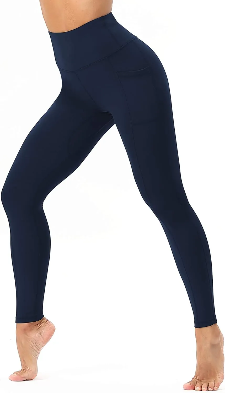 Workout Leggings for Women High Waisted Leggings 7/8 Length Soft Yoga Pants with Pockets