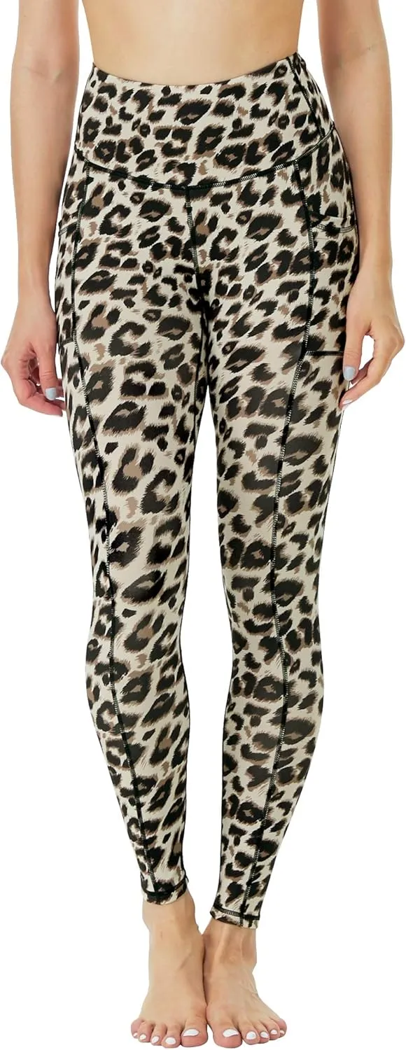 Workout Leggings for Women High Waisted Leggings 7/8 Length Soft Yoga Pants with Pockets